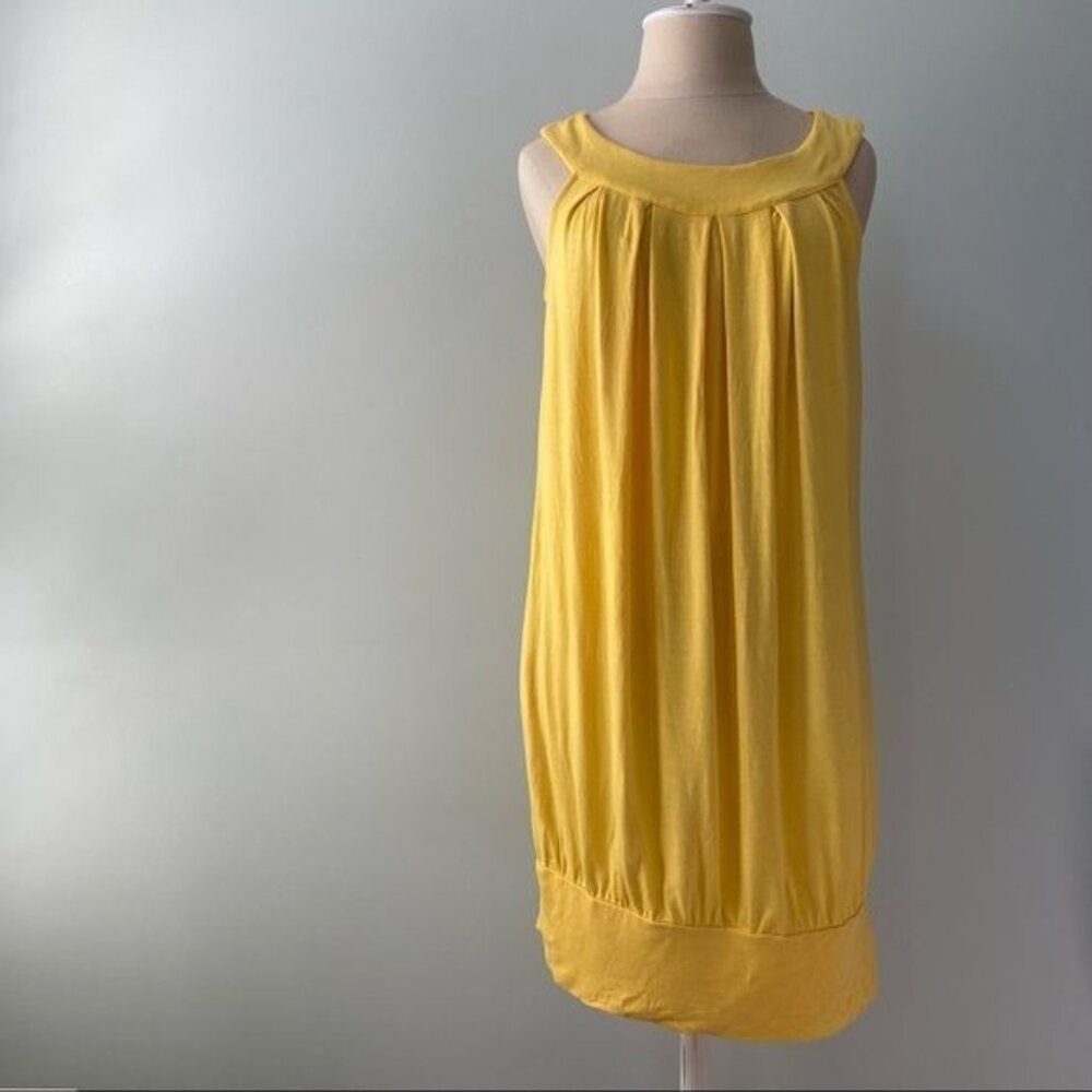 Forever 21 Yellow Bubble Dress Small